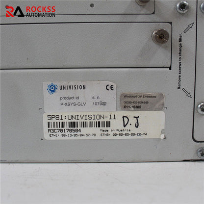 B&R 5PC810.SX02-00 5P81：UNIVISION-11 Industrial Computer