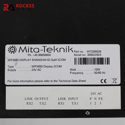 Mita-Teknik WP3050 DISPLAY 2COM Monitor