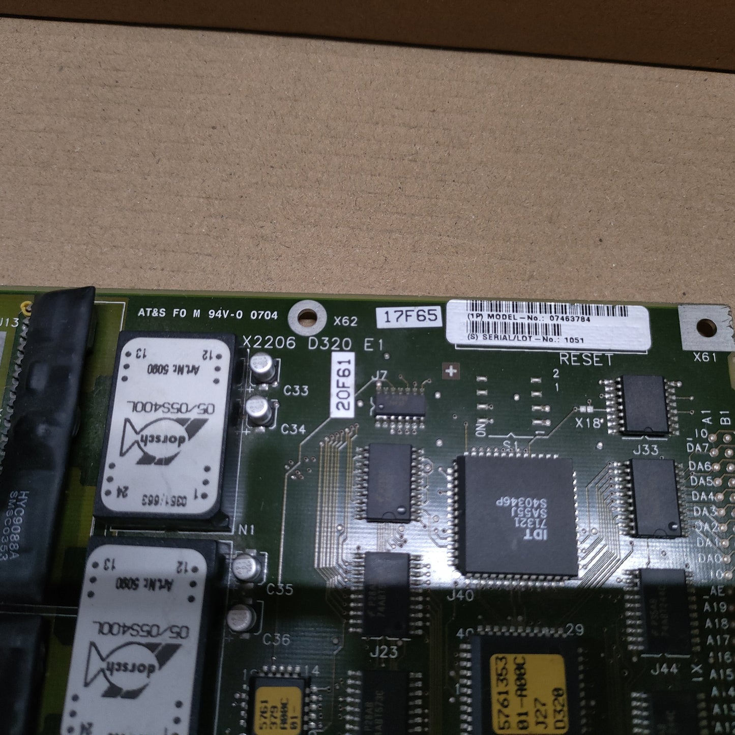 Siemens 07463784 board