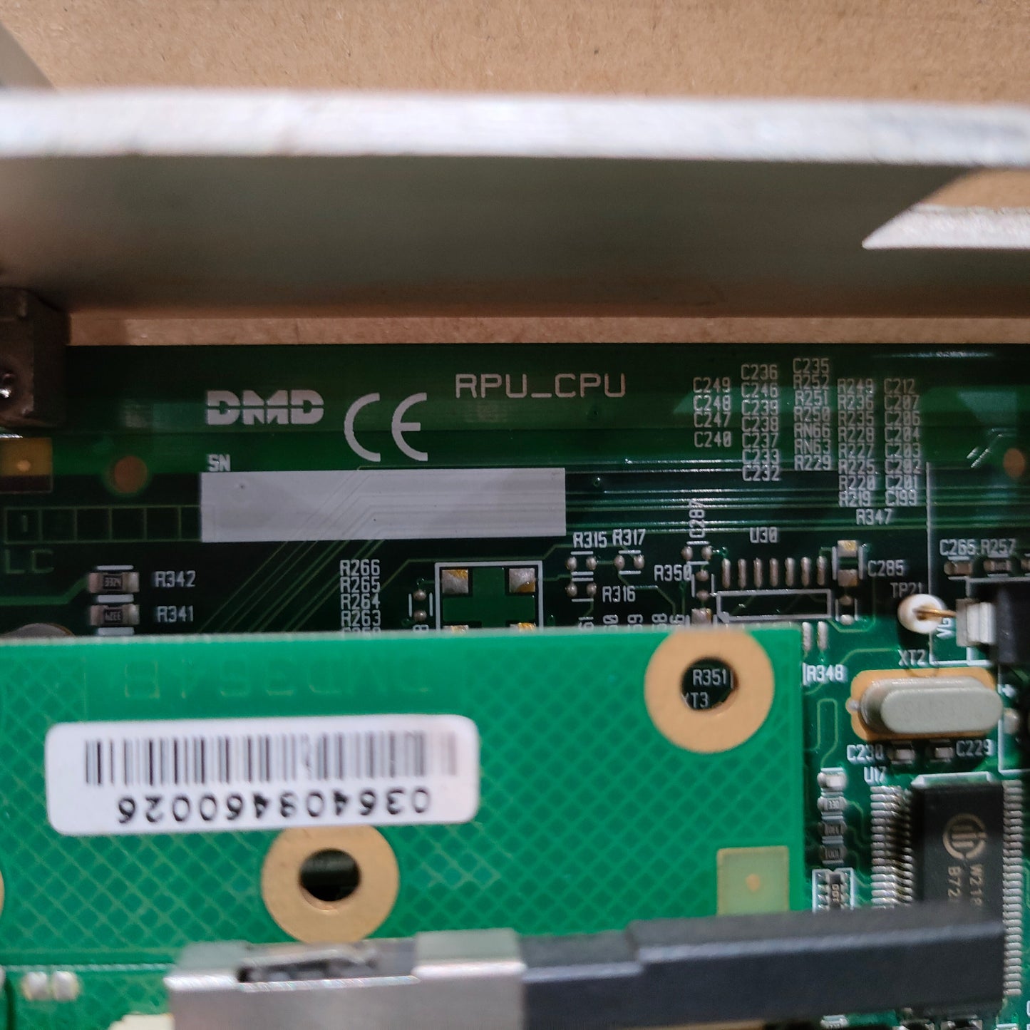 DMD CS0371B1 RPU-CPU Card