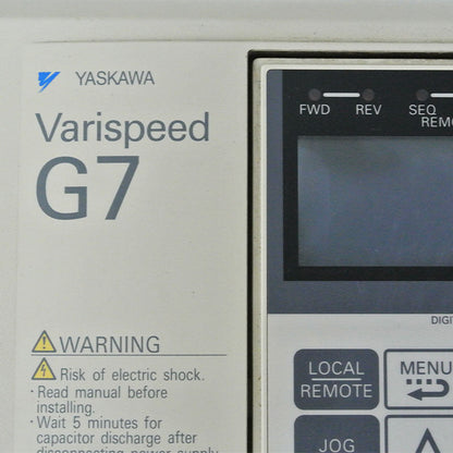 YASKAWA CIMR-G7A47P5 Inverter