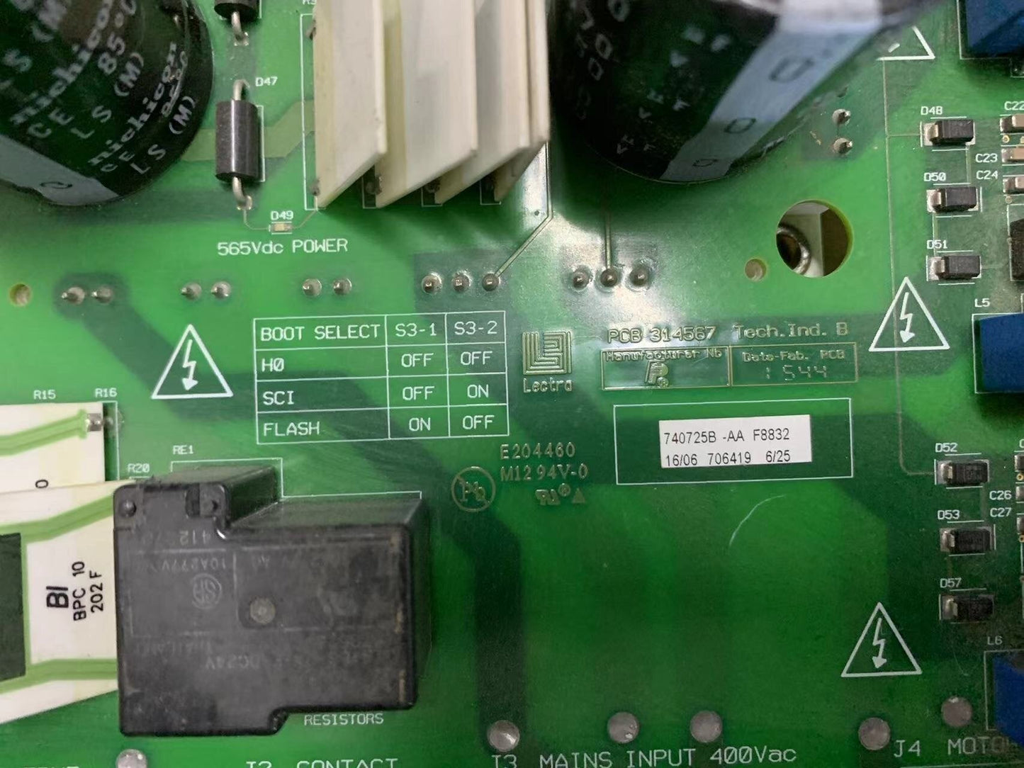 LECTRA 740725B-AA Card