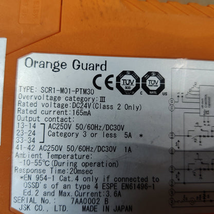 Orange Guard SCR1-M01-PTM30 Relay