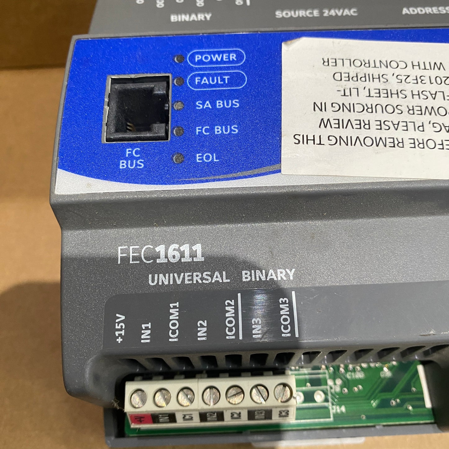 Johnson Controls FEC1611 Metasys Network Controller