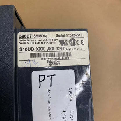 Schneider Sepam 59607 S10UD XXX JXX XNT Unit Module