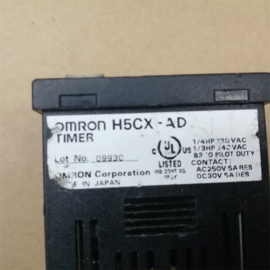 Omron H5CX-AD Digital Timer LCD 250VA DC30V 5A