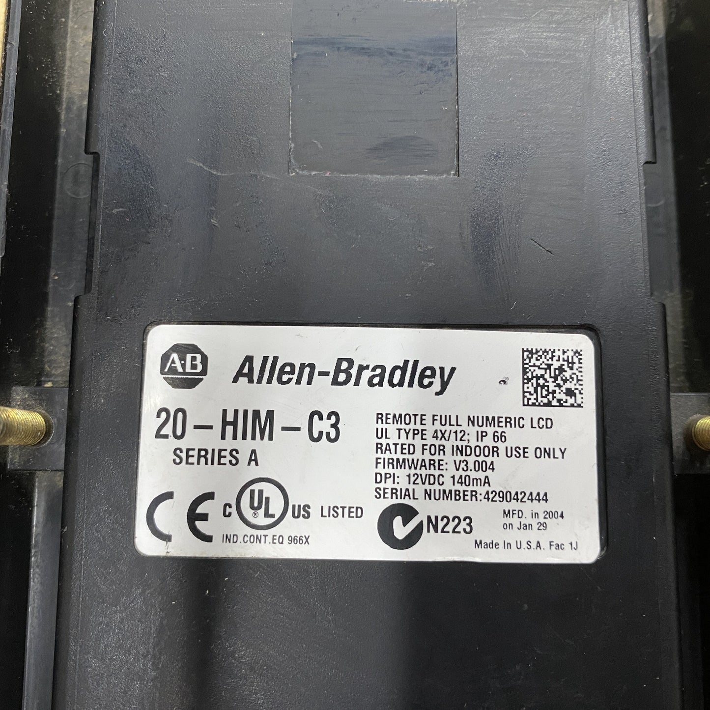 Allen Bradley 20-HIM-C3 Human Interface Module