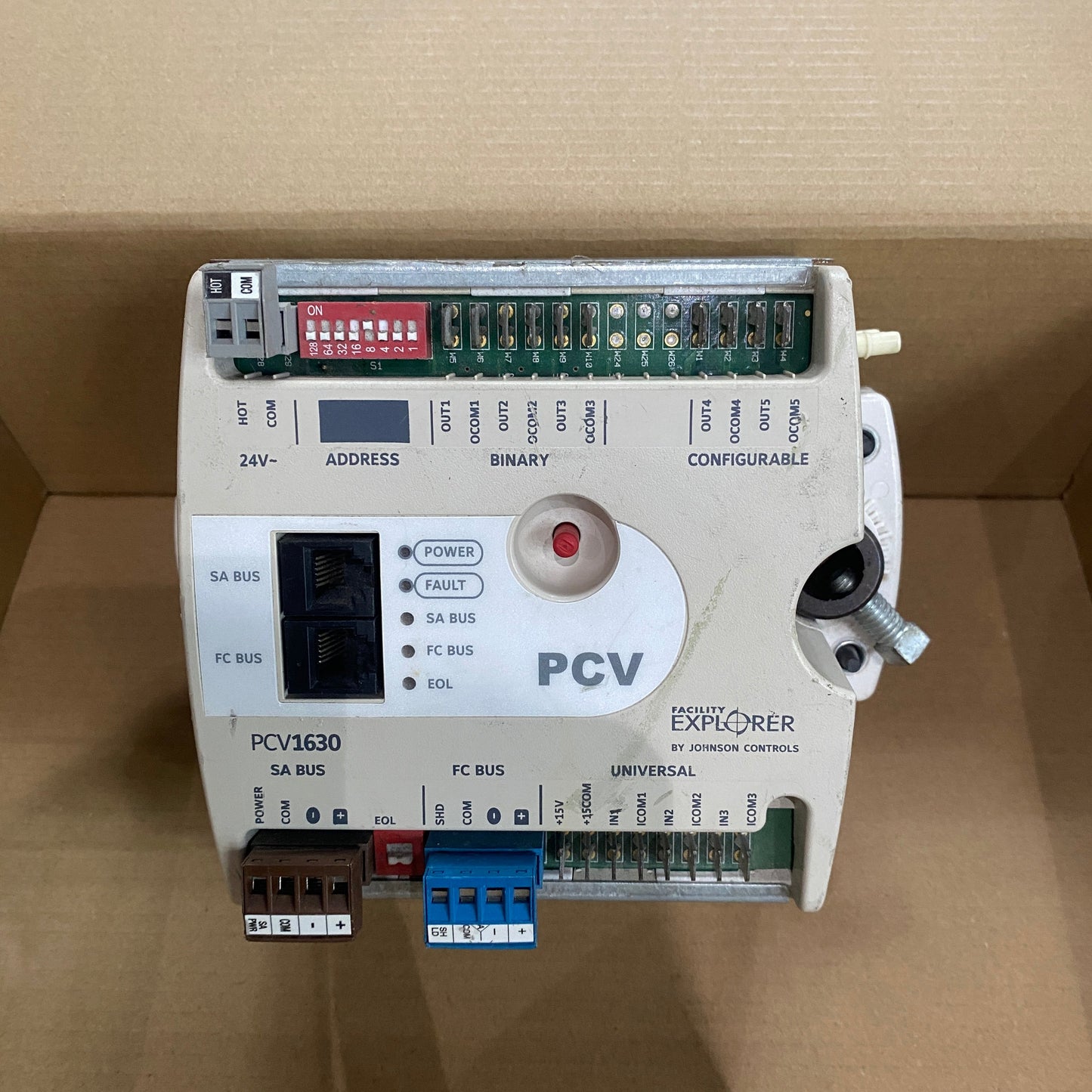 JOHNSON CONTROLS FX-PCV1630-0 PROCESS CONTROLLER