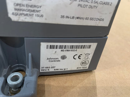 JOHNSON CONTROLS MS-VMA1832-0