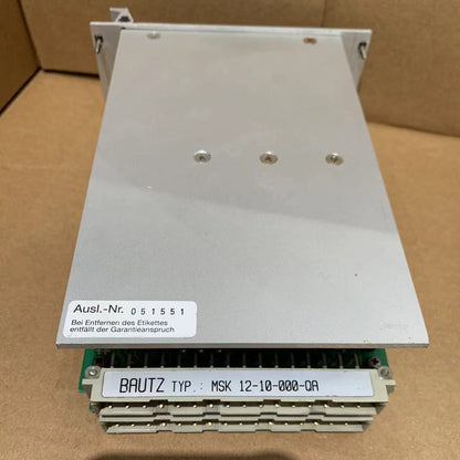Bautz MSK12-10-000-QA AC Servo Amplifier