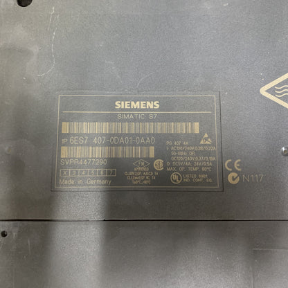 Siemens S7-400 6ES7407-0DA01-0AA0 Module