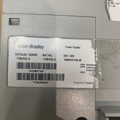 ALLEN BRADLEY 1768-PA3 POWER SUPPLY