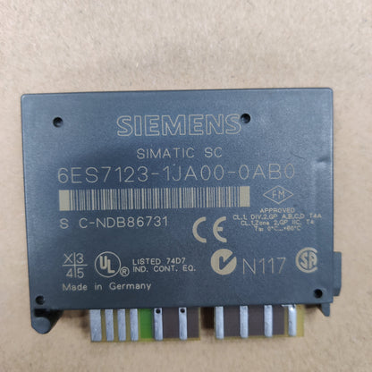 Siemens 6ES7123-1JA00-0AB0 ELECTRONIC MODULE