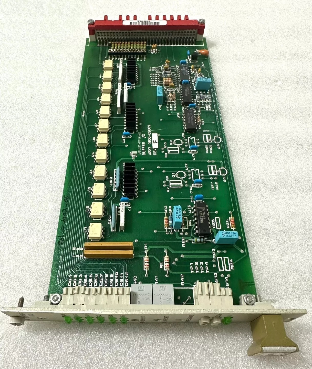 AMAT APPLIED MATERIALS 0100-09009 Buffer I/o PCB Card