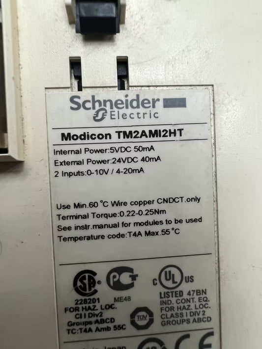 Schneider TM2AMI2HT I/O Expansion Module