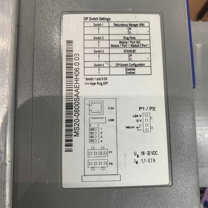 HIRSCHMANN MS20-0800SAAEHH06.0.03 MICE Media Module