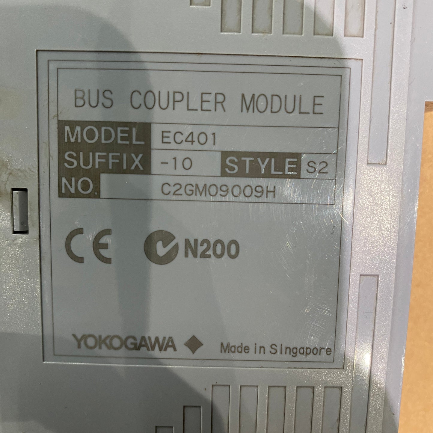 YOKOGAWA EC401 BUS COUPLER MODULE EC401-10 S2