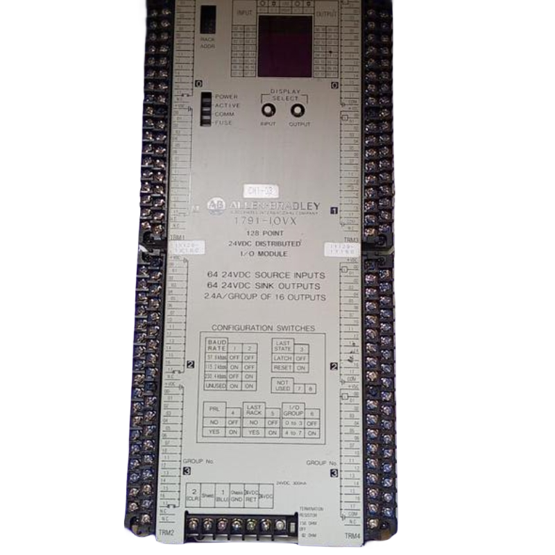 Allen Bradley 1791-IOVX Distributed Input Output Module SER.A