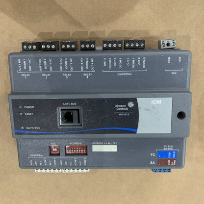 JOHNSON CONTROLS MS-IOM3710-0 PLC MODULE