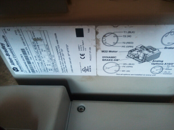 ALLEN BRADLEY 291E-FAZ-G1-3FR SERA