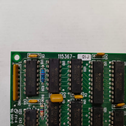 MKS 115367-G1-J TRANSDUCER CONTROLLER BD