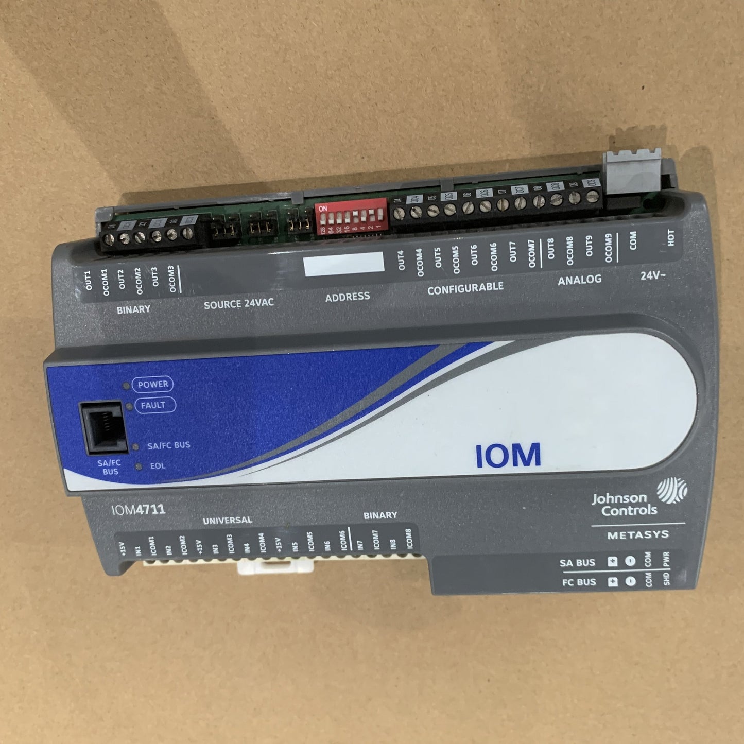 JOHNSON CONTROLS MS-IOM4711-0