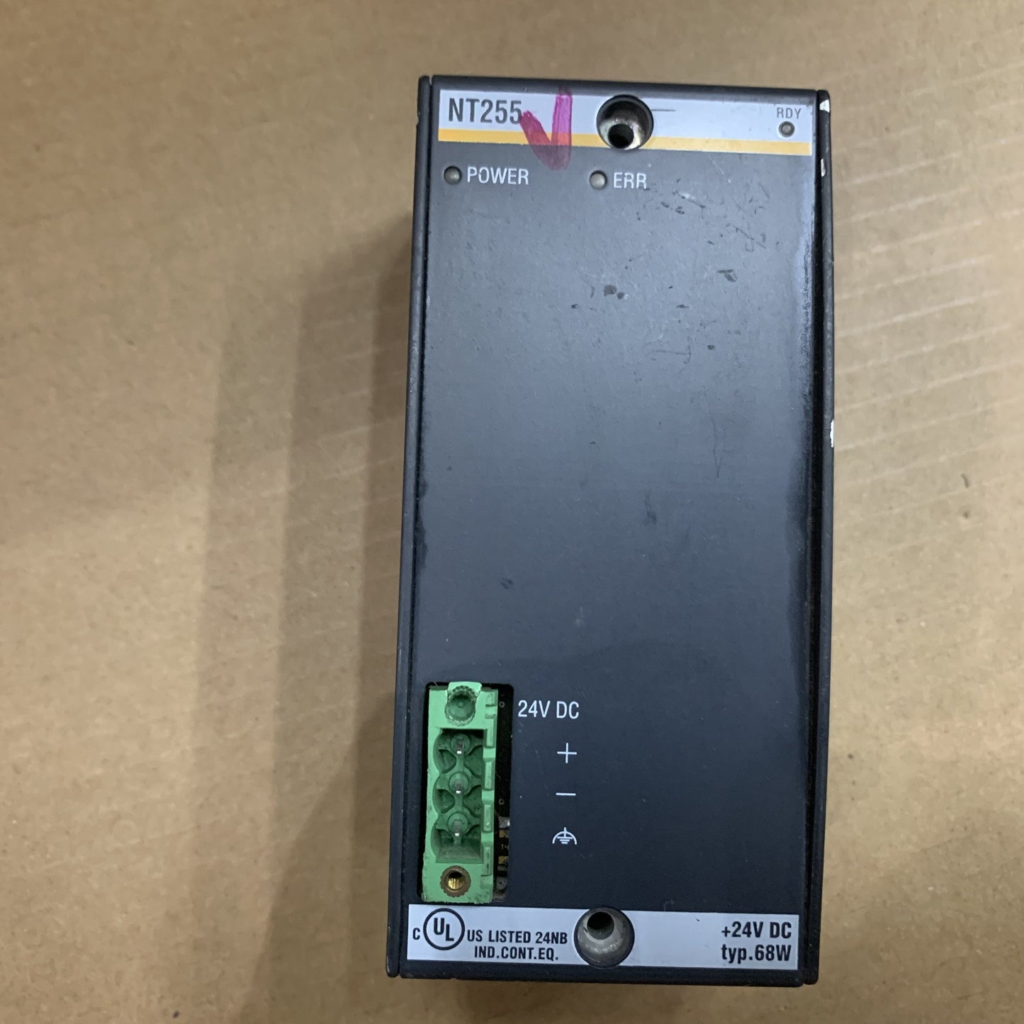 BACHMANN NT255 POWER SUPPLY MODULE