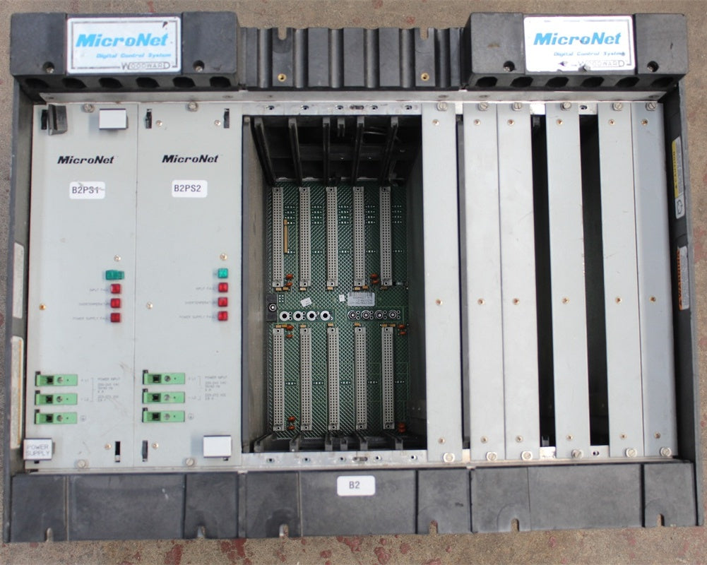 WOODWARD 5453-278 MICRONET 12 SLOT CHASSIS