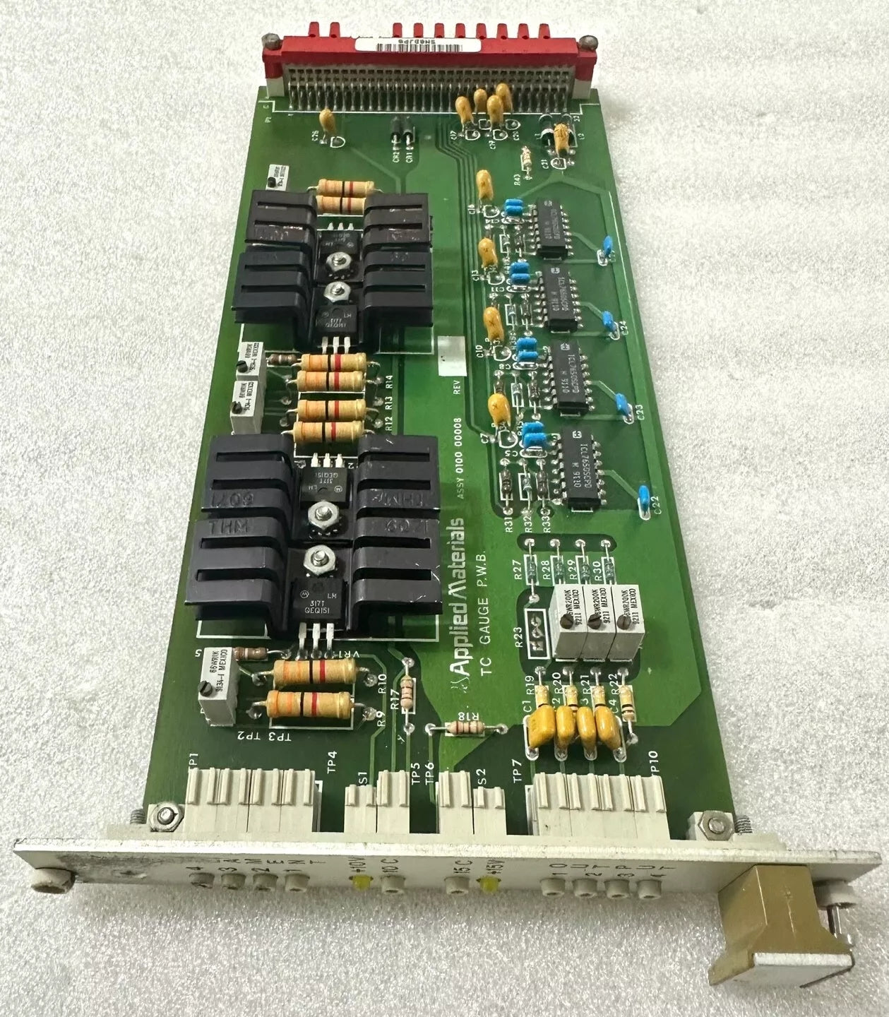 AMAT Applied Materials 0100-00008 TC Gauge PCB Card