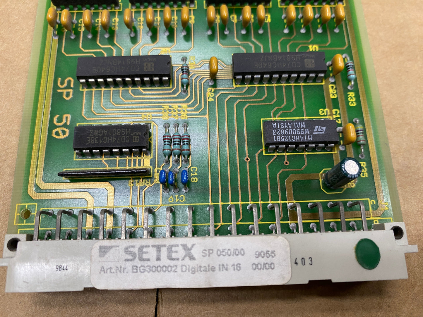 SETEX SP050/00 Control Board