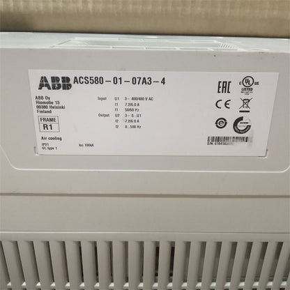 ABB ACS580-01-07A3-4 FREQUENCY CONVERTER