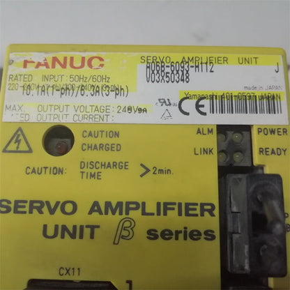 Fanuc A06B-6093-H112 Servo Amplifier Unit