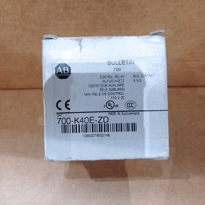 Allen-Bradley 700-K40E-ZD Control Relay