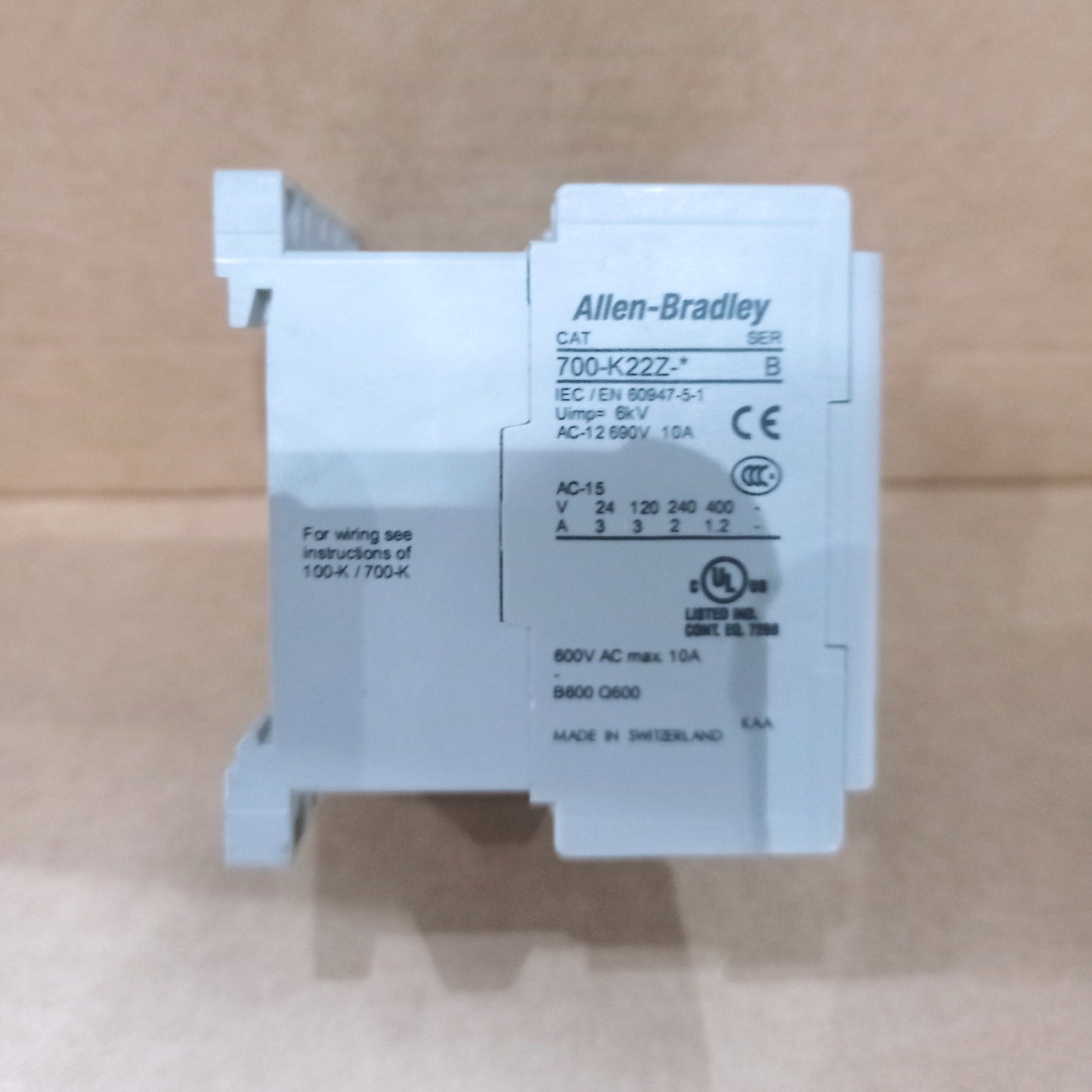 Allen-Bradley 700-K22Z-ZA Control Relay