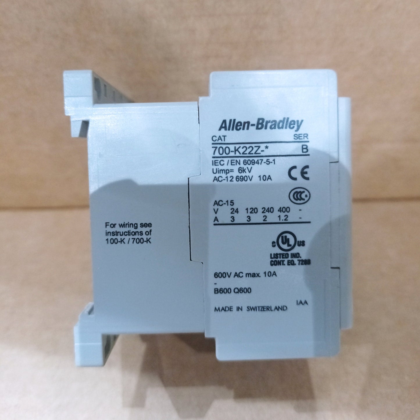 Allen-Bradley 700-K22Z-D Control Relay