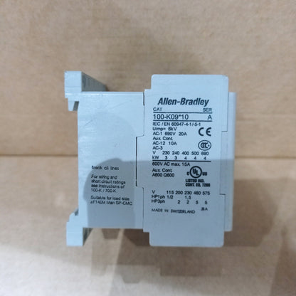 Allen-Bradley 100-K09*10 Control Relay