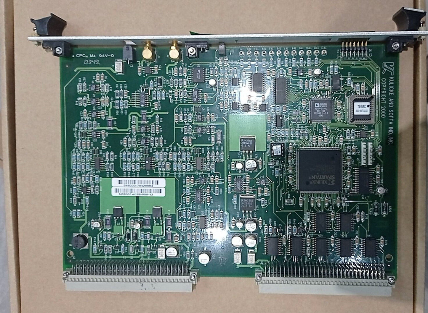 Kulicke & Soffa N08001-4186-000-12 USG PCB Card