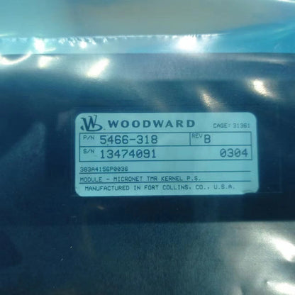 WOODWARD  5466-318 TMR KERNEL PS MODULE