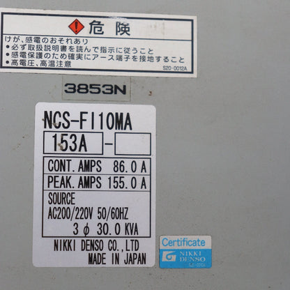 NIKKI DENSO NCS-F110MA-153A Servo Driver