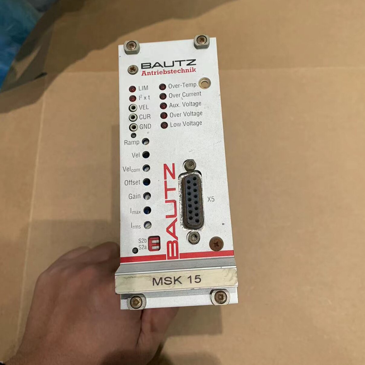 BAUTZ MSK15-10-000-QA.2 QA Servo Drive Amplifier