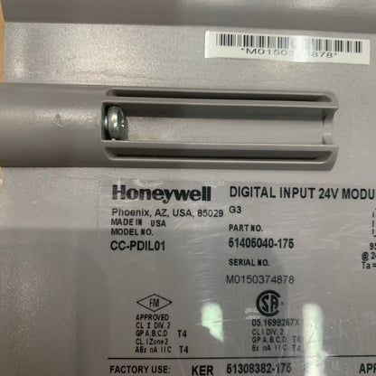 Honeywell CC-PDIL01 Digital Input Module