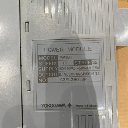 YOKOGAWA PW481-10 STYLE S2 Power Module