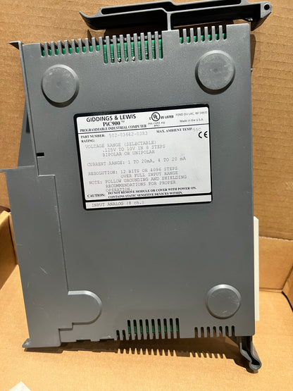 Giddings & Lewis 502-03642-03R3 5020364203R3 Pic900 Input Analog Module