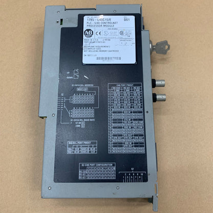 Allen Bradley 1785-L40C15/E 1785-L40C15 Series E ControlNet Processor Module