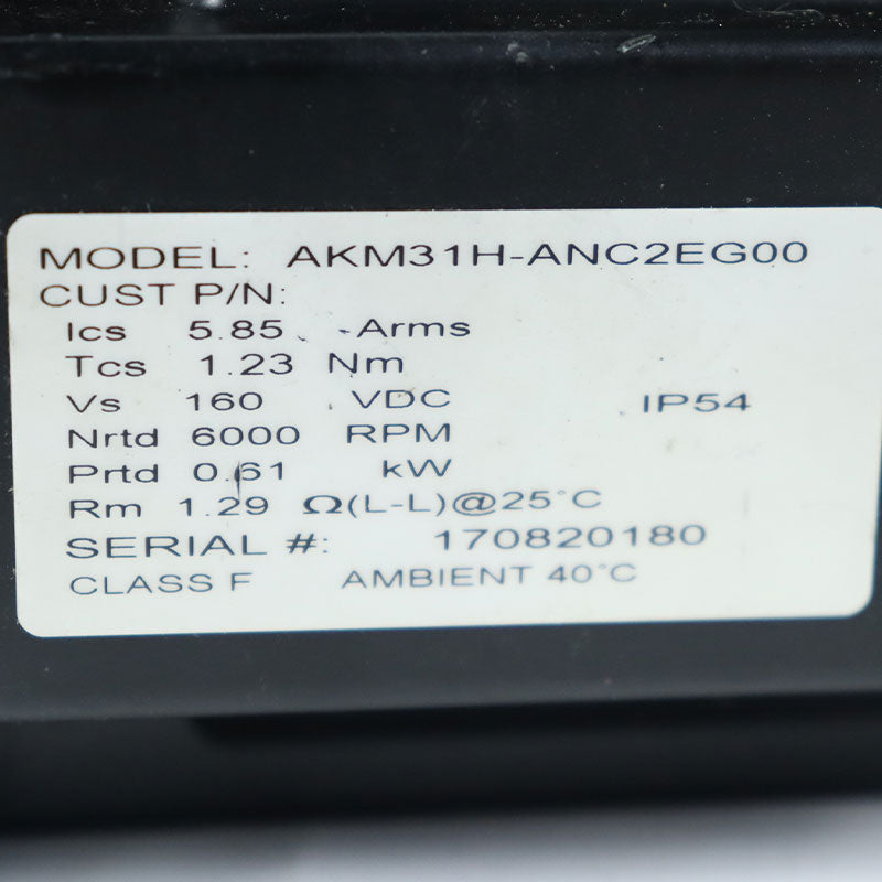 Kollmorgen AKM31H ANC2EG00 Motor