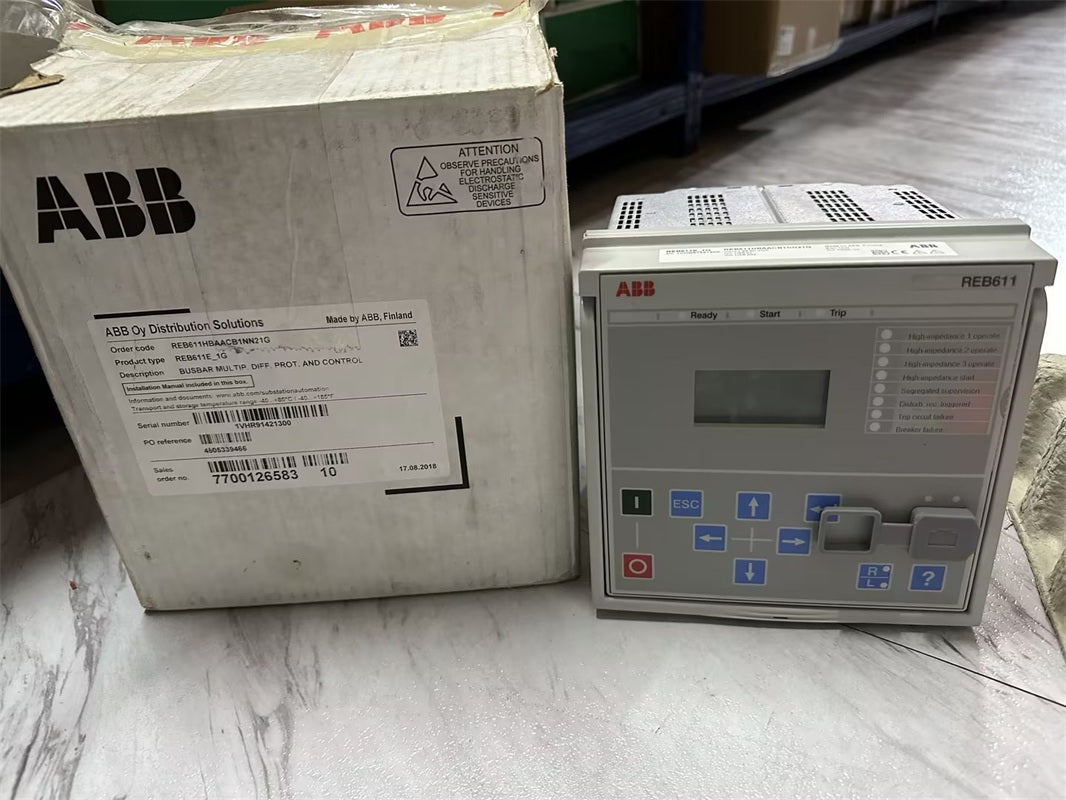 ABB REB611E_1G BUSBAR PROTECTION RELAY