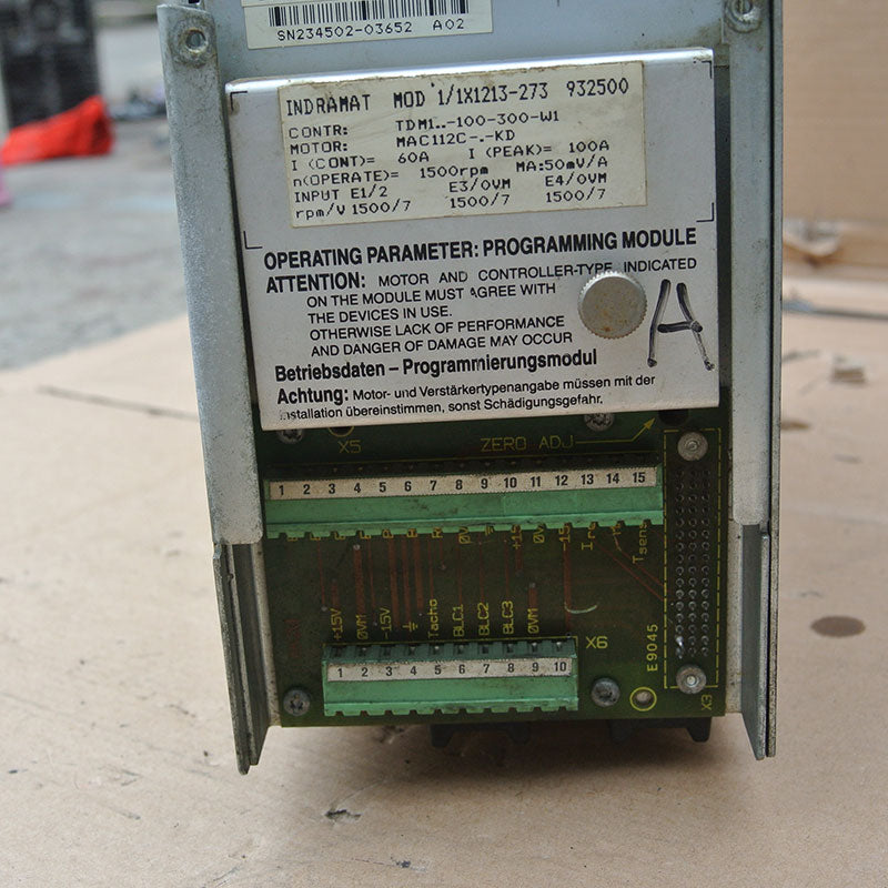 Rexroth TDM1.2-100-300-W1-000 Servo Driver