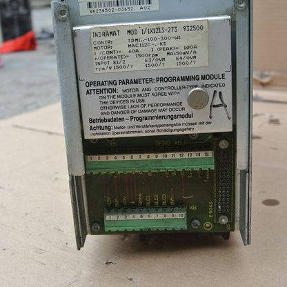 Rexroth TDM1.2-100-300-W1-000 Servo Driver