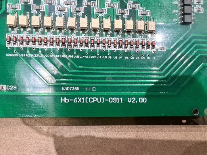 CPU MMPR-610HBHB-6X1[CPU]-0911 Card