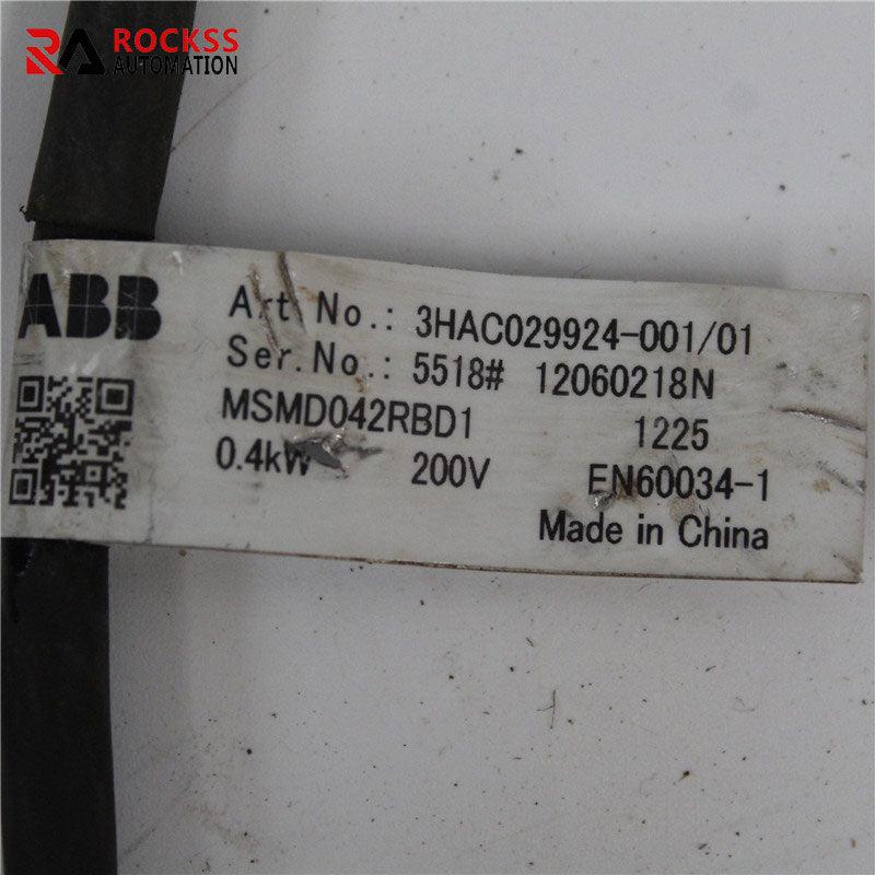 ABB 3HAC029924-001/01 MSMD042RBD1 Servo Motor 0.4KW 220V